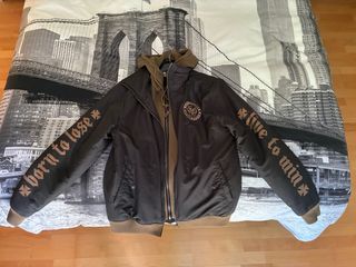 Cazadora Motorhead Negra y Marrón Talla M