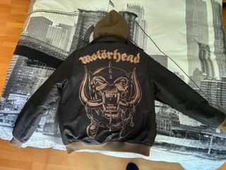 Cazadora Motorhead Negra y Marrón Talla M