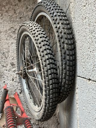 Bicicleta Motoretta 3 G.A.C. Roja