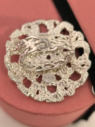 Anillo Tous Crochet Grande Plata