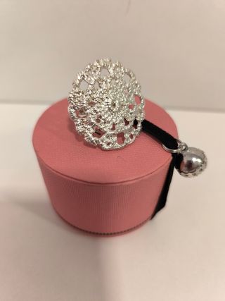 Anillo Tous Crochet Grande Plata
