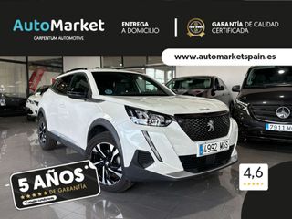 Peugeot 2008 ALLURE PACK PURETECH 130 S&S 6 VEL. MAN TAPICERÍA COZY NEGRO CON PESPUNTES EN AZUL