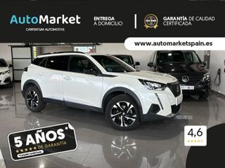 Peugeot 2008 ALLURE PACK PURETECH 130 S&S 6 VEL. MAN TAPICERÍA COZY NEGRO CON PESPUNTES EN AZUL