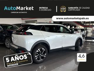 Peugeot 2008 ALLURE PACK PURETECH 130 S&S 6 VEL. MAN TAPICERÍA COZY NEGRO CON PESPUNTES EN AZUL