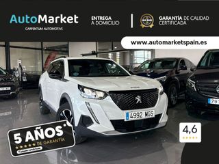Peugeot 2008 ALLURE PACK PURETECH 130 S&S 6 VEL. MAN TAPICERÍA COZY NEGRO CON PESPUNTES EN AZUL