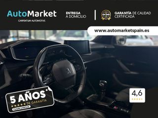 Peugeot 2008 ALLURE PACK PURETECH 130 S&S 6 VEL. MAN TAPICERÍA COZY NEGRO CON PESPUNTES EN AZUL
