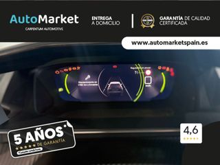 Peugeot 2008 ALLURE PACK PURETECH 130 S&S 6 VEL. MAN TAPICERÍA COZY NEGRO CON PESPUNTES EN AZUL