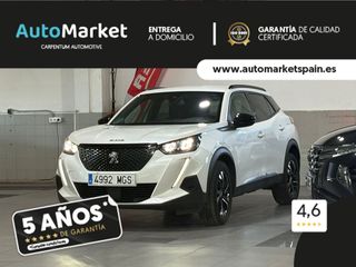 Peugeot 2008 ALLURE PACK PURETECH 130 S&S 6 VEL. MAN TAPICERÍA COZY NEGRO CON PESPUNTES EN AZUL