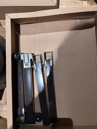 Patas metálicas para somier