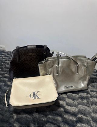Lote 3 Bolsos Calvin Klein