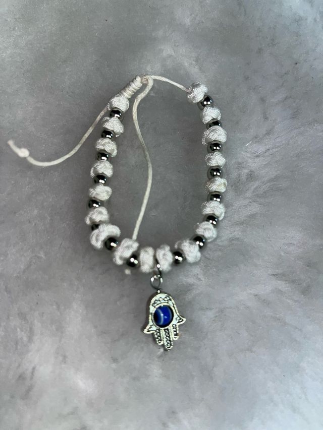 Lote 8 Pulseras de la suerte Hamsa