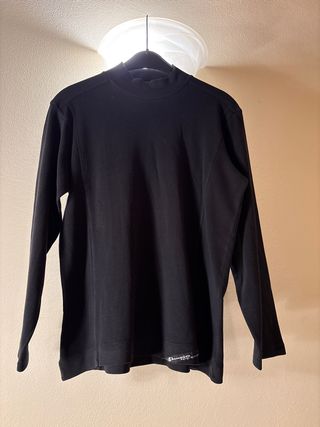 Maglia Champion nera collo alto