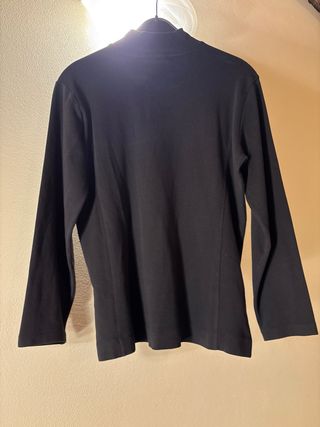 Maglia Champion nera collo alto