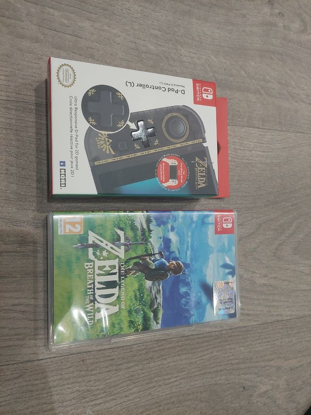 Zelda Breath of the Wild + Controller