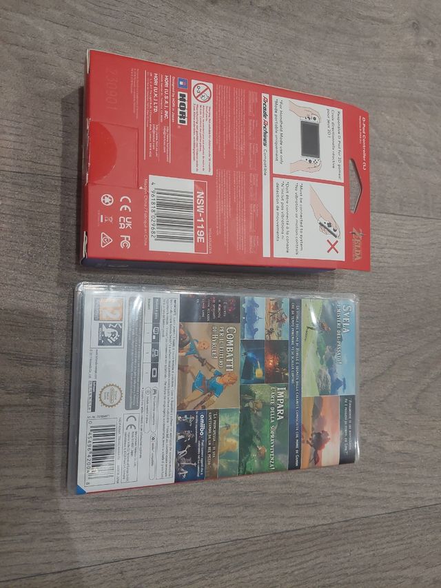 Zelda Breath of the Wild + Controller