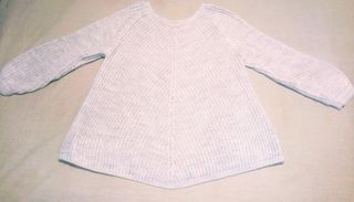 Jersey de lana beige talla 42