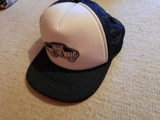 Gorras Vans Azul y Blanca
