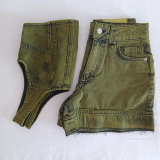 Crop Top verde Parfois 