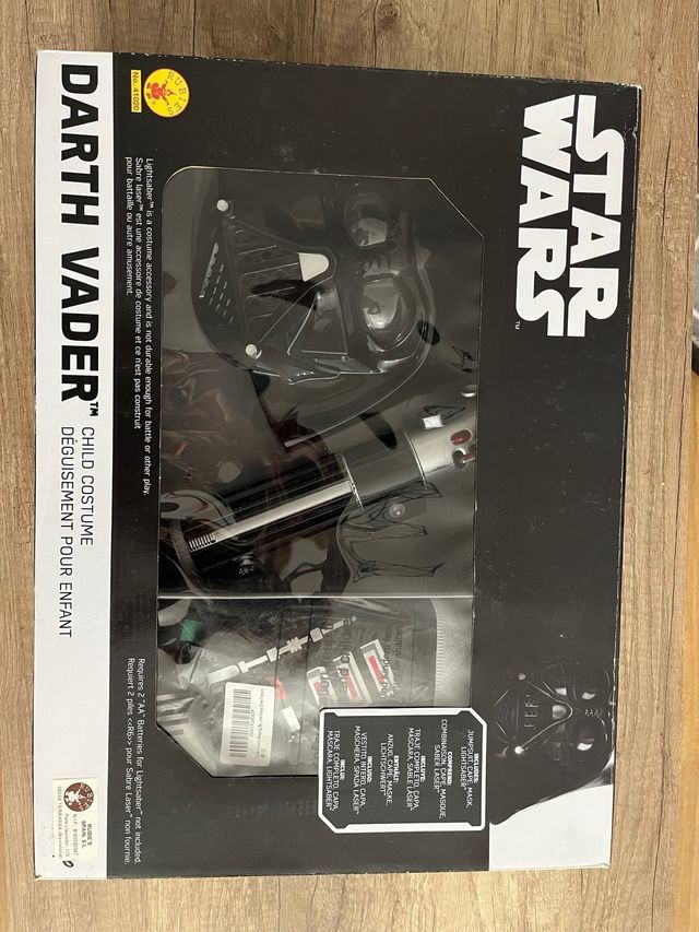 Disfraz Darth Vader Star Wars Infantil 5-7 años