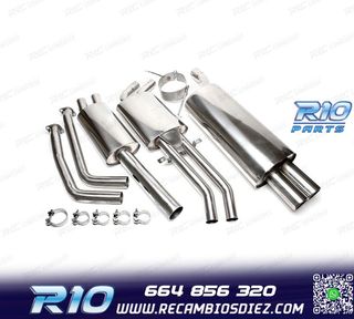 LÍNEA DE ESCAPE PARA BMW SERIE 3 E46 GASOLINA