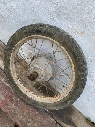 Rueda trasera Bultaco Mercurio