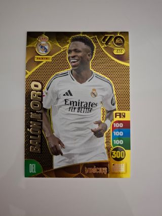 Cromo Vinícius Balón de Oro 24/25 