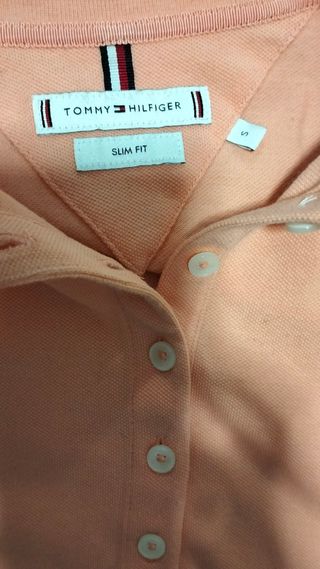 Polo Tommy Hilfiger Mujer Rosa Talla S