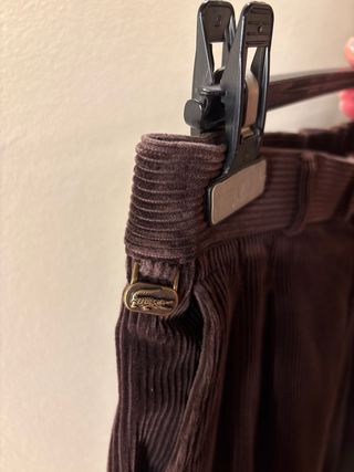 Pantaloni marroni Lacoste