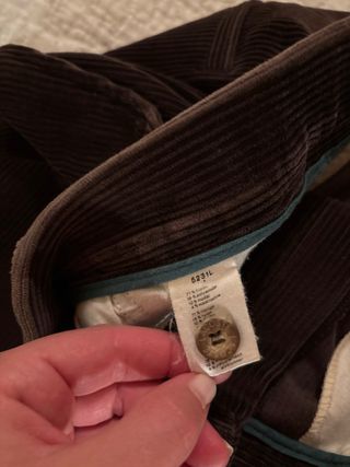 Pantaloni marroni Lacoste