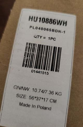 Mesilla blanca de 2 cajones de Ikea