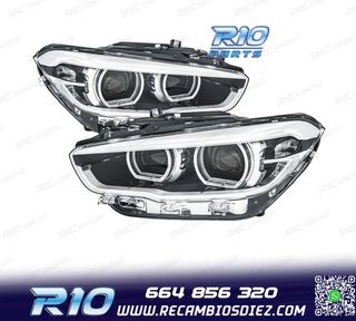 FAROS BMW F20 F21 15-19 FULL LED FONDO NEGRO
