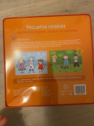 Puzzles Pequeños Hobbies 15 y 24 piezas