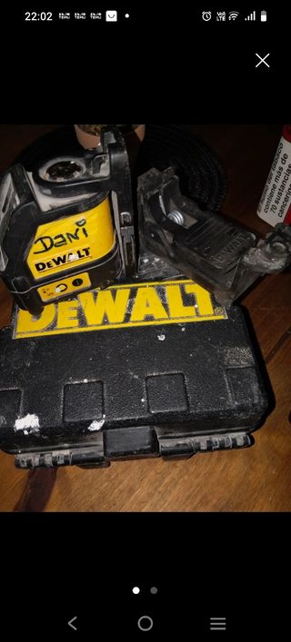 Nivel Láser DeWalt Luz Verde