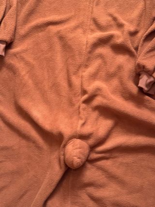 Disfraz pijama oso marrón talla única