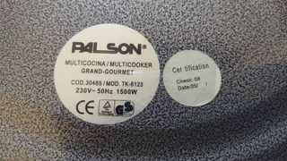 NUEVA Plancha Eléctrica Palson Grand Gourmet