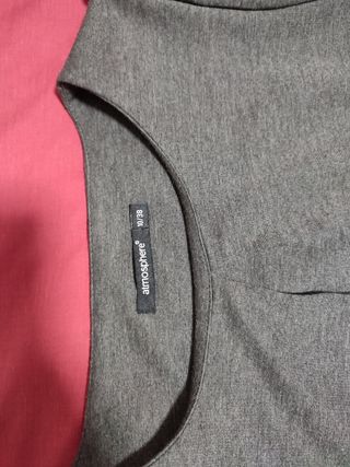 Vestido gris Atmosphere talla M