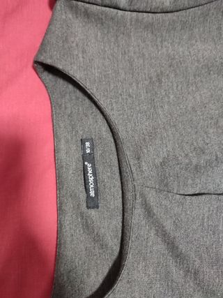 Vestido gris Atmosphere talla M