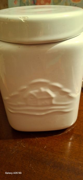 Vaso Mulino Bianco Ceramica Bianco