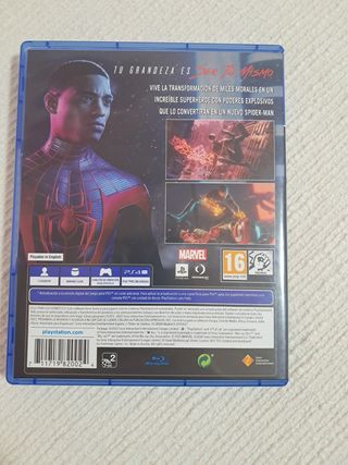 Juego Spider-Man: Miles Morales PS4 (Marvel)