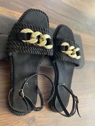 Pack 2 Sandalias Negras 
