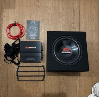 Subwoofer Renegade RXA 550 con Amplificador