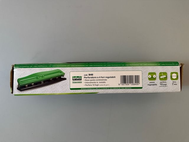 Perforatore Lebez 4 fori regolabili - art 840