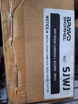 Snorkel Bravo Jeep Grand Cherokee WJ Gasolina