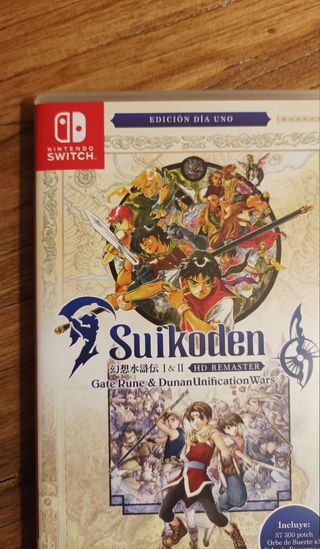 Envío Suikoden I & II HD Remaster Nintendo Switch