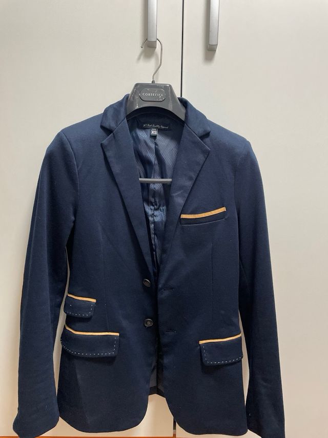 Americana JVZ azul marino Talla XS