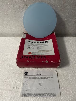 Biolon Dreve 120mm Placa Termoformável