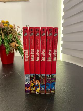 Libros de bola de dragon