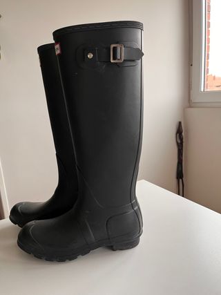 Botas de agua Hunter negras