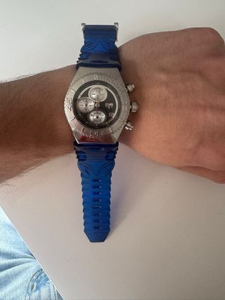 Reloj TechnoMarine Cronógrafo Azul/Plata