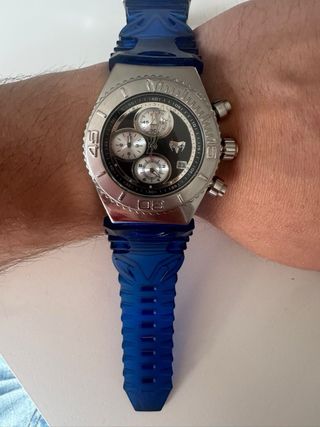 Reloj TechnoMarine Cronógrafo Azul/Plata